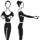 Dans ghemuit 4. Dans clasic.  Glosar de termeni (ajutor pentru elevi).  Poziția piciorului în lateral