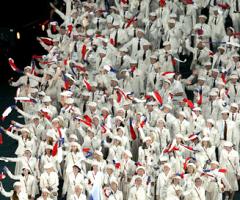 Olimpiai zászló – történelem, vagyis Aki fél kézzel vitte az olimpiai zászlót