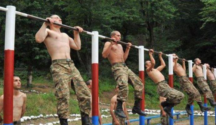 Padrões para treinamento físico no exército